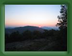 AmicalolaToUnicoi 052 * Sun setting off wildcat mountain * 2048 x 1536 * (868KB)